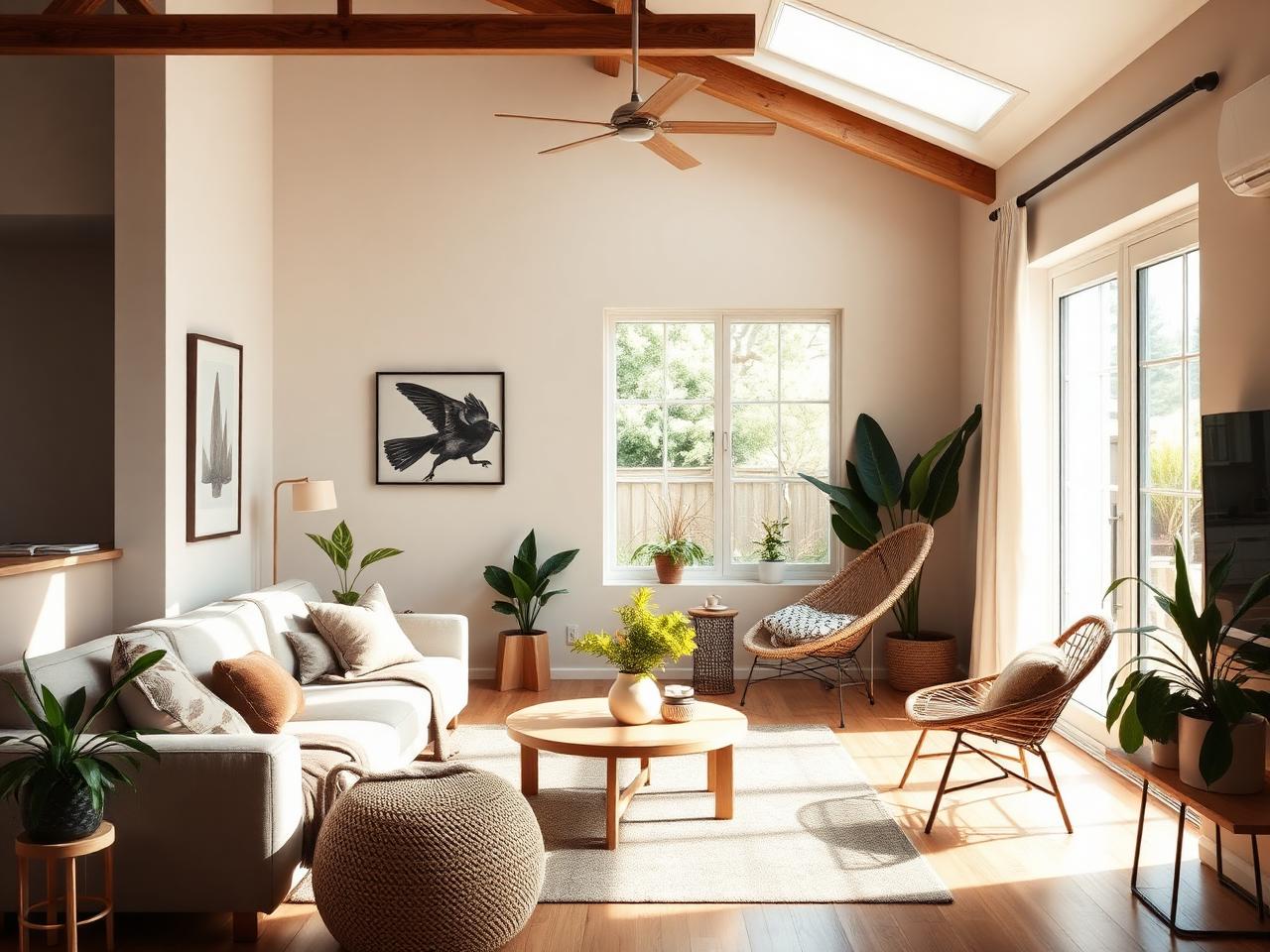 A bright, welcoming Accucare SIL home living room